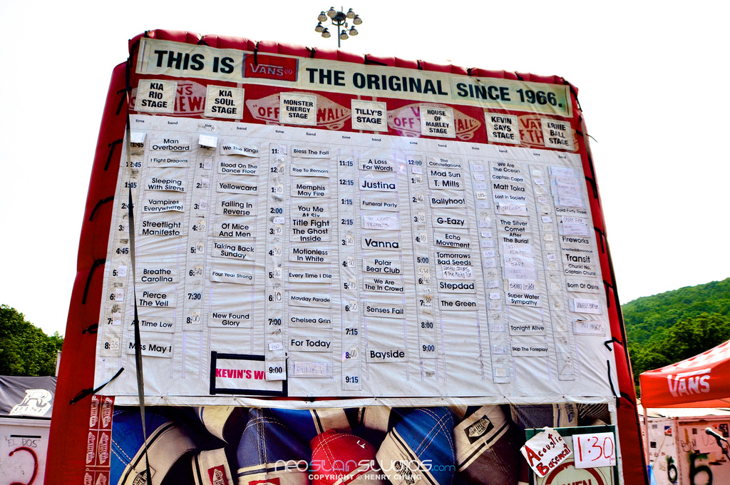 Warped Tour 2012 – Scranton, PA – neostar // media