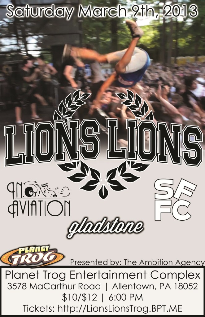 Lions Lions - Planet Trog