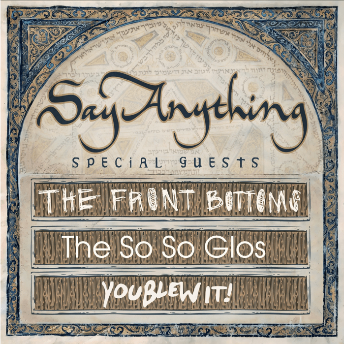 Say Anything - Summer Tour 2014