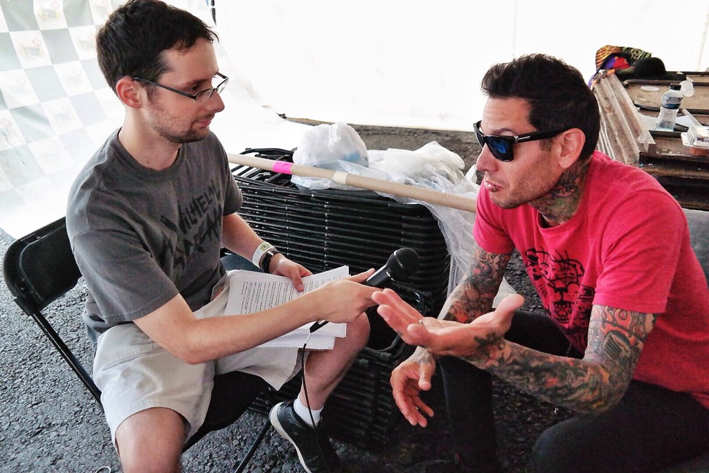 Mike Herrera - wxlv interview ©2014 Henry Chung
