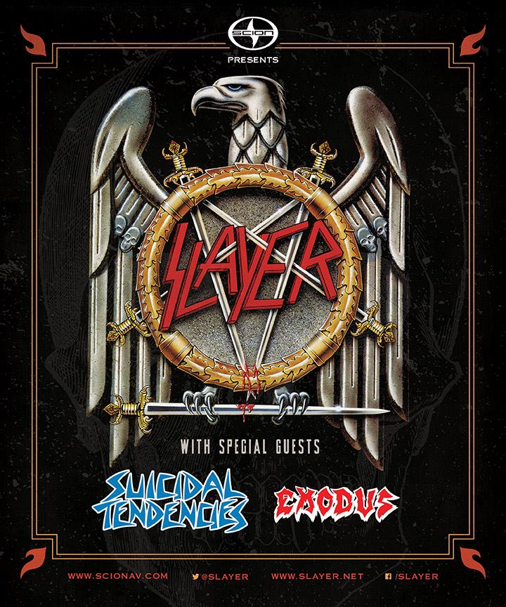 Slayer Tour 2014