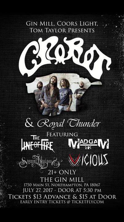 Crobot - Royal Thunder - Gin Mill